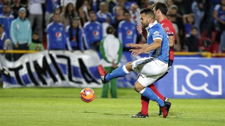En partido disputado en El Campín de Bogotá, Millonarios cayó 1-2 ante el Medellín. El gol azul lo hizo Quiñones, y Marrugo y Caicedo le dieron vuelta al marcador.