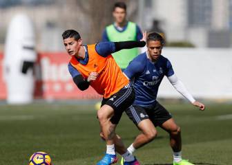 James retoma labores y se alista para jugar ante Las Palmas