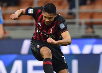 Bacca acerca al Milan a Copas de Europa con sus 11 goles