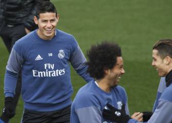 James va de titular con el Real Madrid en la visita al Eibar
