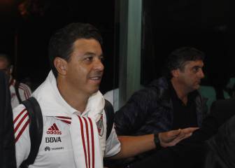 River Plate arriba a Medellín y alista su debut ante el DIM