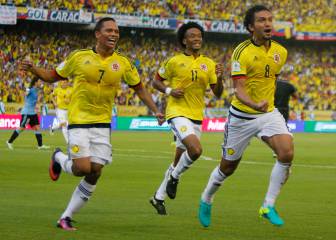 11 jugadores de Colombia con riesgo de sanción en Eliminatoria