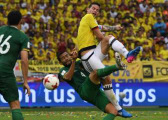 Colombia 1-0 Bolivia: Resumen y resultado: Eliminatoria Sudamericana
