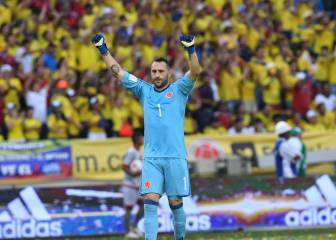 Ospina tras su poca actuación: 