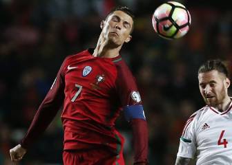 Cristiano hace doblete contra Suiza