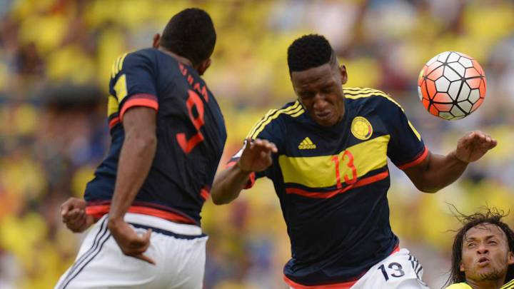 Yerry Mina y Miguel Borja se consolidan en la Selección Colombia.