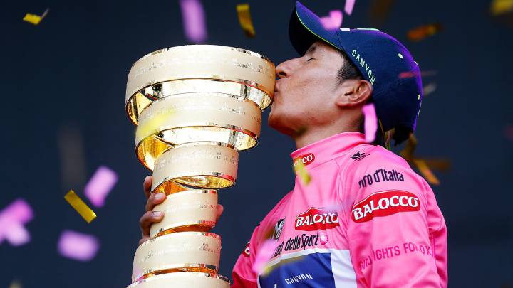 Nairo Quintana va por su segundo título de Giro de Italia.