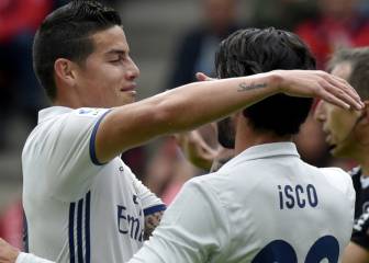 Los 90 minutos en los que James le dio ventaja a Isco