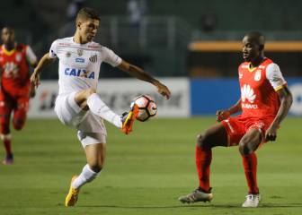 Santos 3 - 2 Santa Fe: Goles y resultado - Copa Libertadores