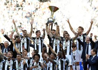Juve y Cuadrado celebran el sexto Scudetto consecutivo