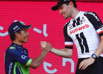 Nairo aplaude en lo alto: Podio en el Giro Centenario