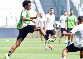Se viene la final de Champions: así se prepara Cuadrado con la Juve