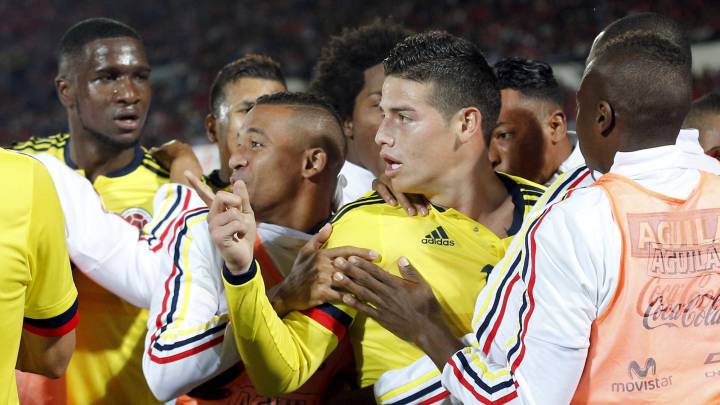 James Rodríguez, jugador del Real Madrid y de la Selección Colombia