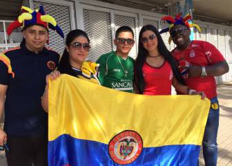 La Selección Colombia nunca está sola: Ambientazo en Getafe