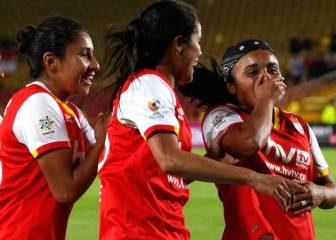 ¡Vamos rojo vamos! Santa Fe finalista del fútbol femenino
