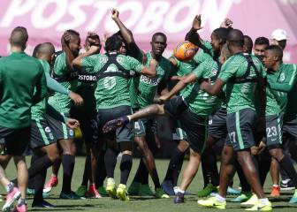 En imágenes la preparación de Nacional para la final ante Cali
