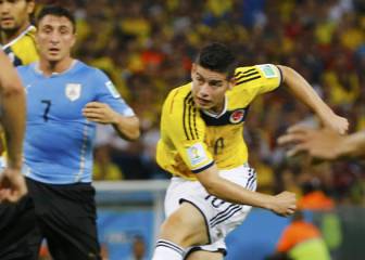 Se cumplen 3 años del golazo de James Rodríguez a Uruguay