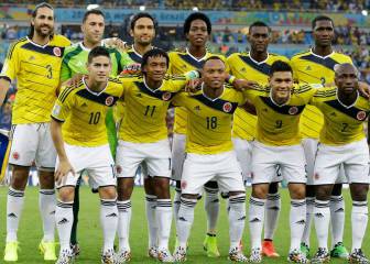 Los grupos de Colombia en la historia de los Mundiales