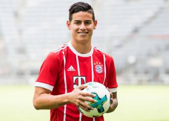 Inicia un nuevo camino: James ya es jugador del Bayern