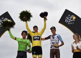 ¡Rigo histórico! Por quinta vez Colombia en podio de Tour