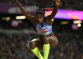 Ibargüen, medalla de plata en Salto Triple; Yulimar Rojas, oro