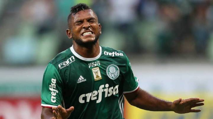 Borja, el más perjudicado en la crisis de Palmeiras