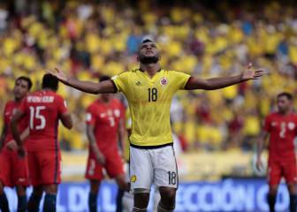 Miguel Borja y otros de Selección con bajo rendimiento