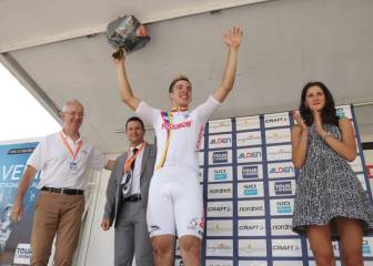 Hodeg en el sprint, gana la etapa 6 del Tour de L'Avenir