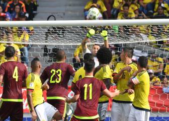 Colombia, a romper la racha de 21 años sin ganar en Venezuela