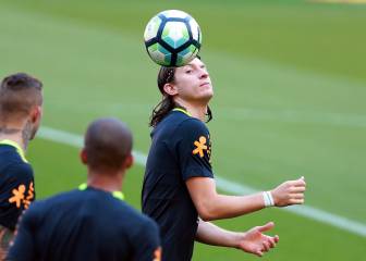 Filipe Luís y el reto de sustituir a Marcelo contra Colombia