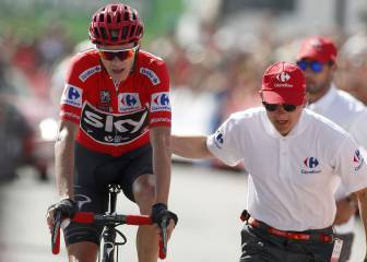 Etapa 16: Froome vuela en la crono de la Vuelta a España