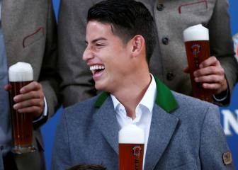 James y Bayern preparan el tradicional Oktoberfest