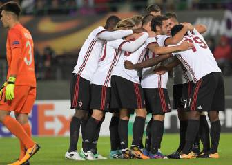 Viena 1-5 Milan: Zapata debuta con victoria en la Europa League