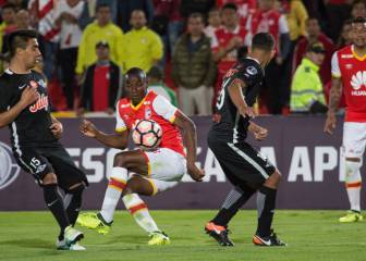 Sobraron ganas, faltaron goles: Santa Fe sin Sudamericana