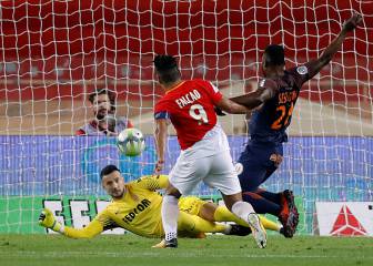 Resultado Mónaco 1-1 Montpellier: Falcao anotó gol