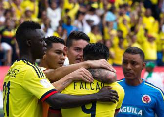 Los elegidos para clasificar: James y Falcao lideran la lista