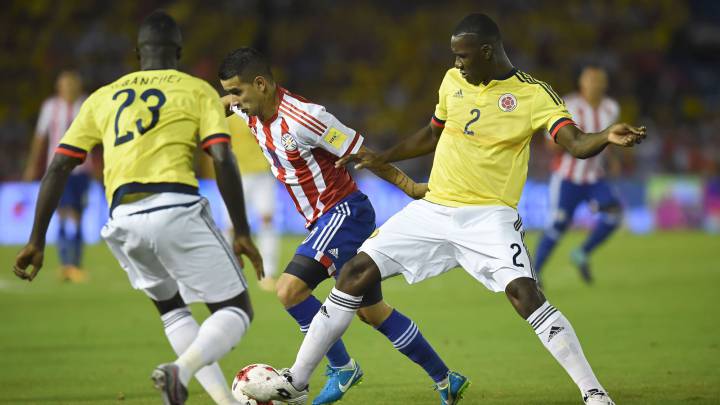 Cristian Zapata se pierde el partido ante Perú.