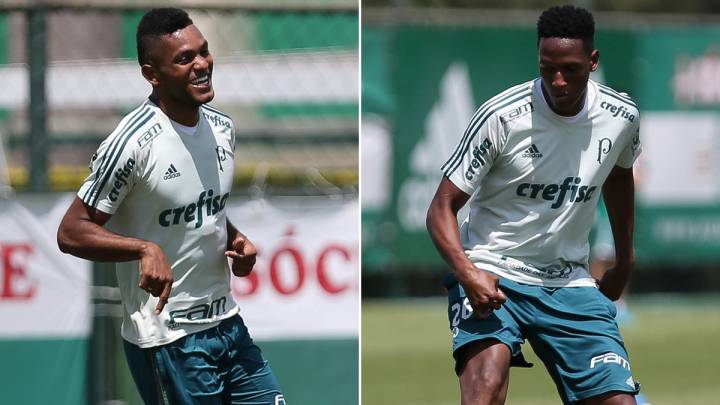 Palmeiras recupera a Borja y Mina para pelear título