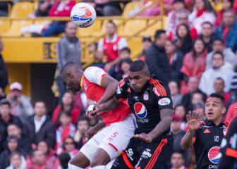 Santa Fe 0 - 0 América: El punto le sirve más a los escarlatas que se alejan del descenso
