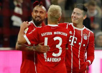James y Bayern sellan el paso a los octavos de Champions