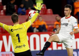 Muriel juega media hora en la clasificación del Sevilla