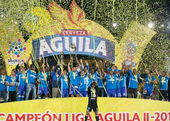 El festejo de Millonarios en El Campín con la estrella 15