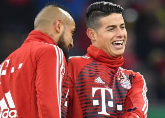 Y James Rodríguez volvió a sonreír en el Bayern Múnich