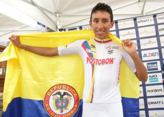 Egan Bernal comienza su consolidación en el Sky