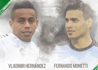 Vladimir y Monetti serán jugadores de Atlético Nacional