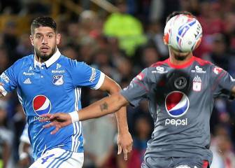 El Campín con dos hinchadas, partido intenso. Volvió el fútbol...