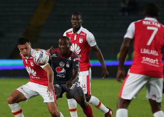 Santa Fe 0 - América 1: un penal definió el clásico previo a la final