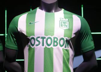 Este es el uniforme de Nacional para Libertadores y Liga