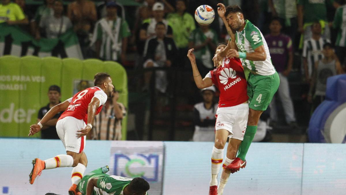 Atlético Nacional 1 - Santa Fe 0: los suplentes del rojo complicaron en MedellÃn