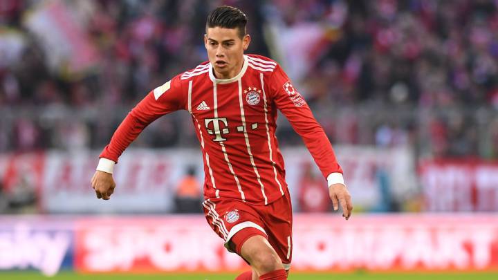 Bayern Múnich ejercería la opción de compra sobre James Rodríguez